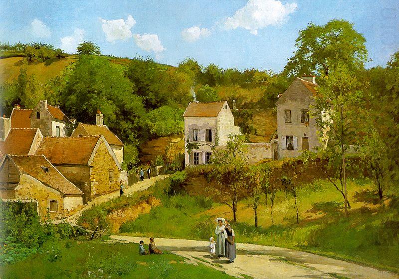 The Hermitage at Pontoise, Camille Pissaro